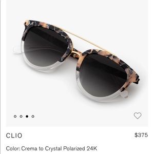 krewe CLIO polarized | crema to crystal acetate